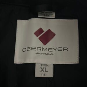 Obermeyer Black Girls (Teen) XL skipant